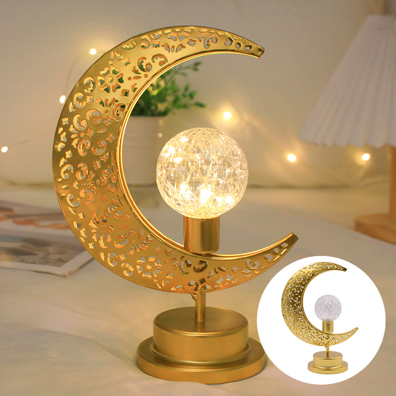LED Eid star and moon lamp decorative light suitable for holiday ...