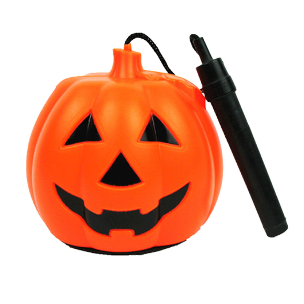 LED Pumpkin Lantern Lamp Light Halloween Party Harvest Decor 15cm