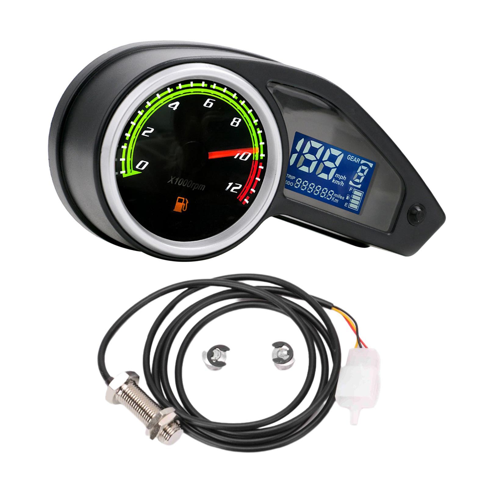 Universal Digital Fuel Gauge with Sensor Hepsiburada Global