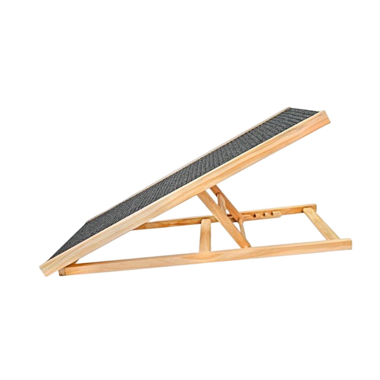 Wooden Dog Ramp Bed Non Slip Wood Ramp Dog Ladder Truck for Short Trips Hepsiburada Global