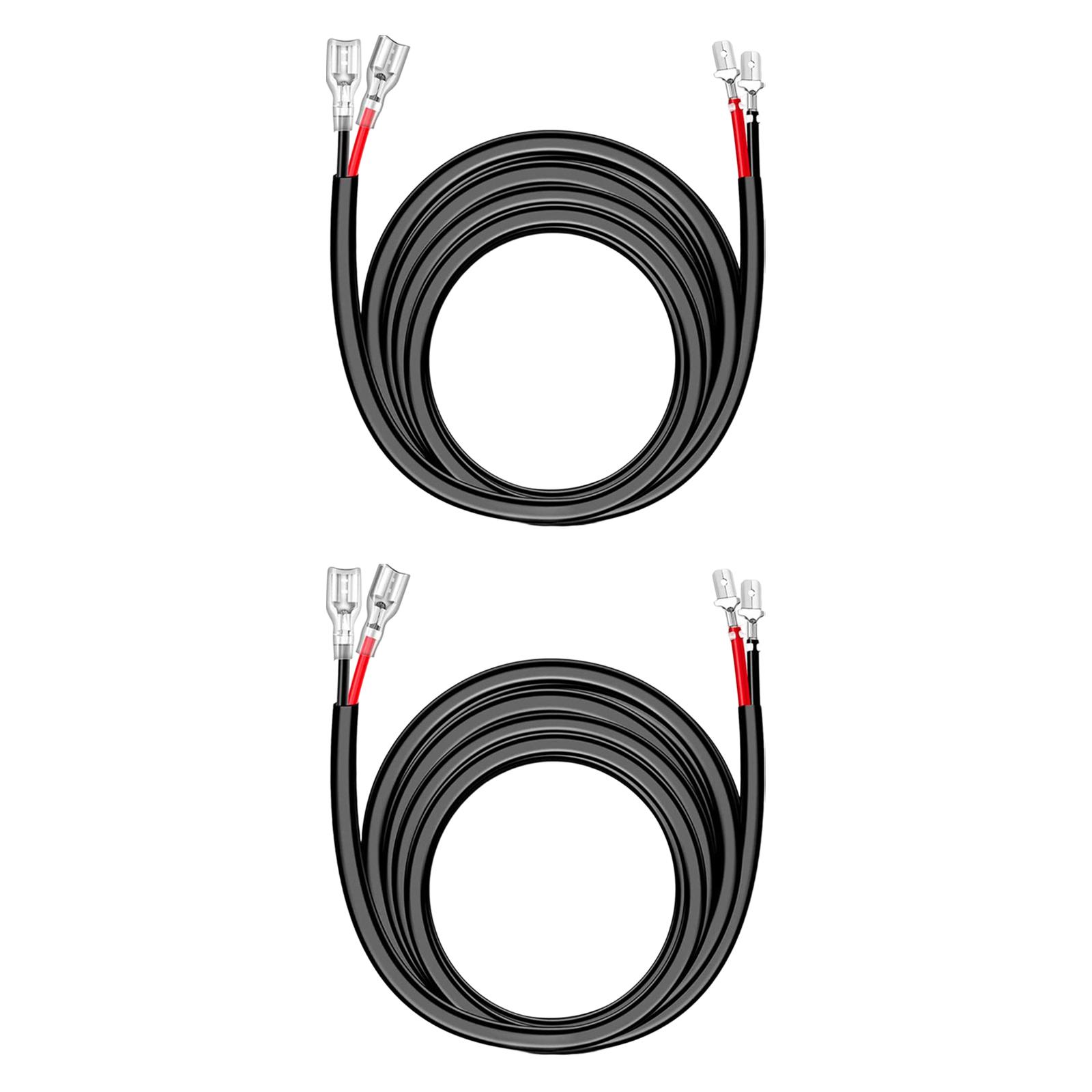 2x 16 Gauge Extension Wiring Harness Extender Wire Cord For Motorcycle 2x-16-gauge-extension-wiring-harness-extender-wire-cord-for-motorcycle