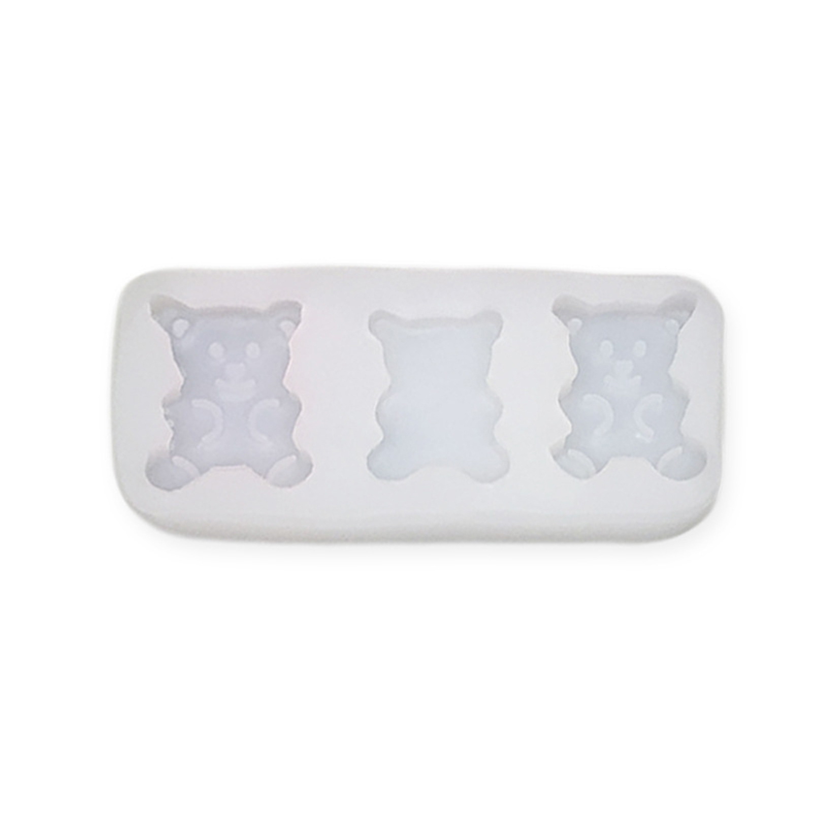 Chocolate Mold 3Cavity Baking Threedimensional Soap Mold Oven Safe