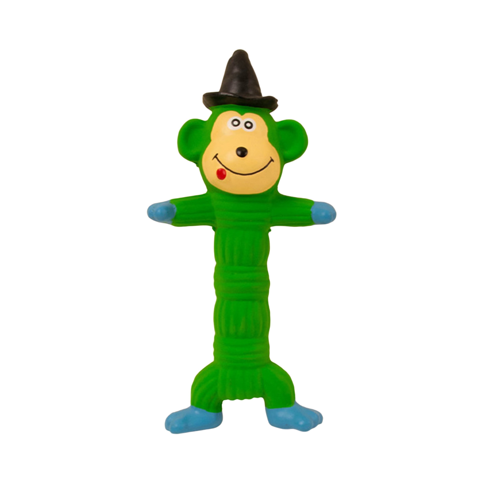 Dog Squeaky Toy Wear-resistant Teeth Cleaning Cartoon Monkey Shape Pet