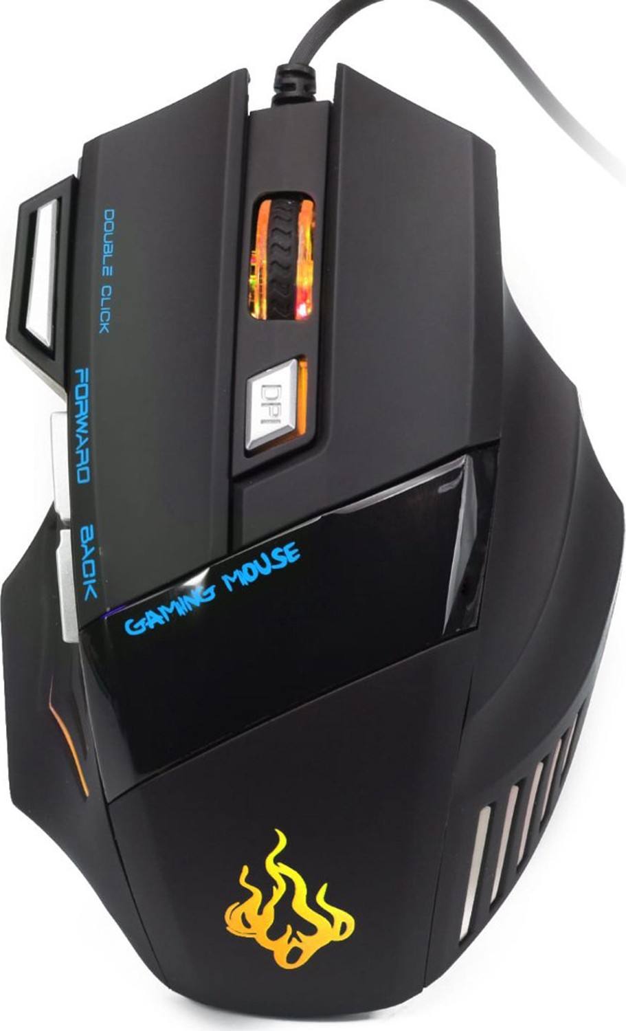 LayF Tech A908 RGB Macro Pro Gaming Mouse 5500 DPI 7 ButtonsFire Key