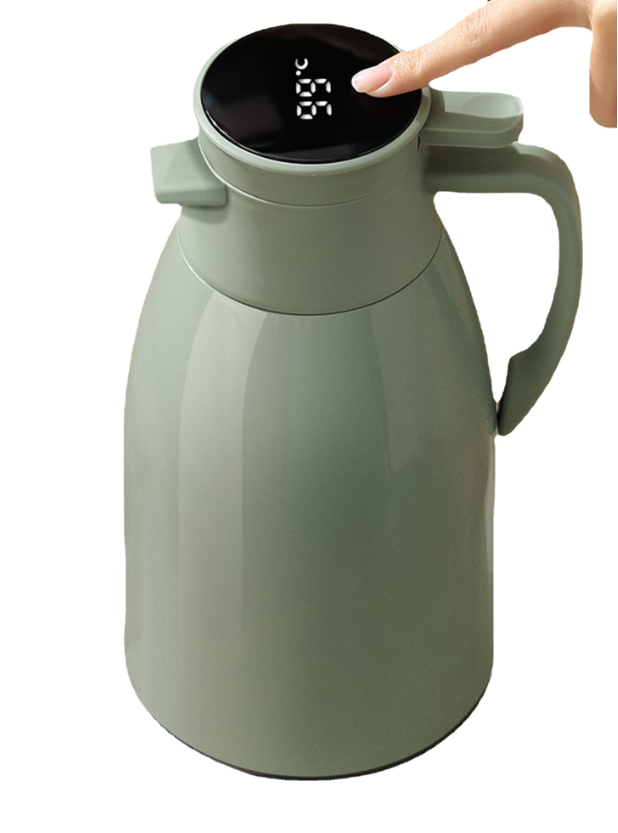 Glass vacuum thermos displays temperature Hepsiburada Global