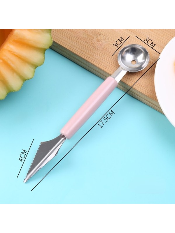 Pembe Meyve Oyma Bıçağı Top Eşyaları Mutfak Aksesuarı Karpuz Ev Alet