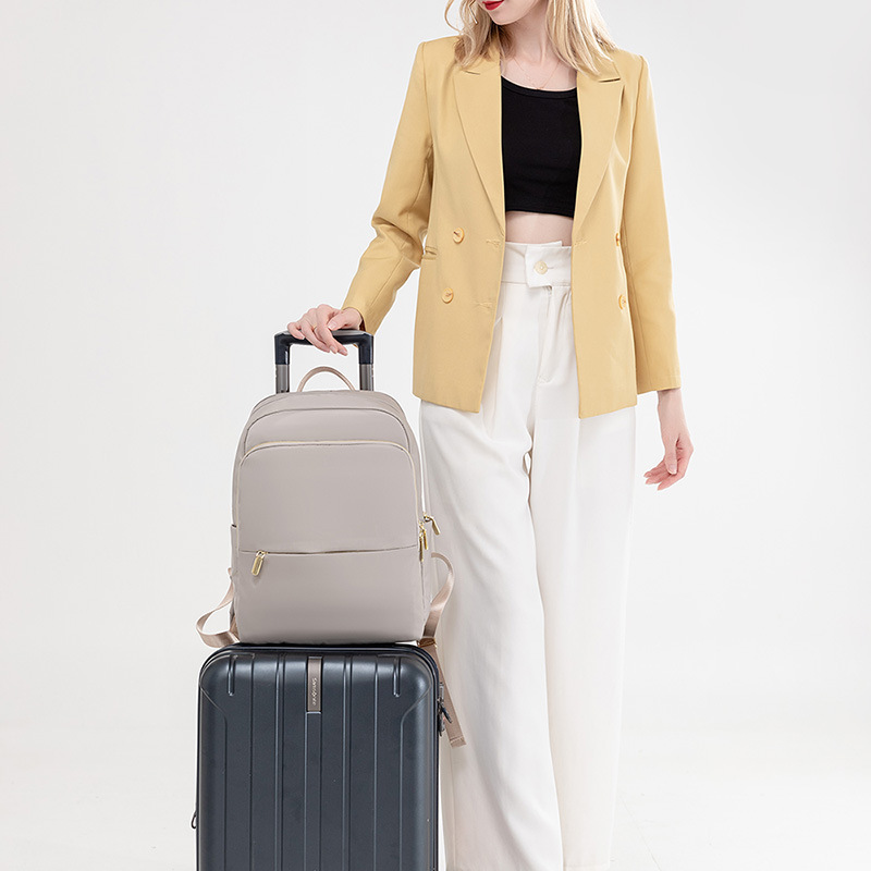 14 Inch Laptop Bag Oxford Cloth Backpack Large Capacity Leisure Travel ...
