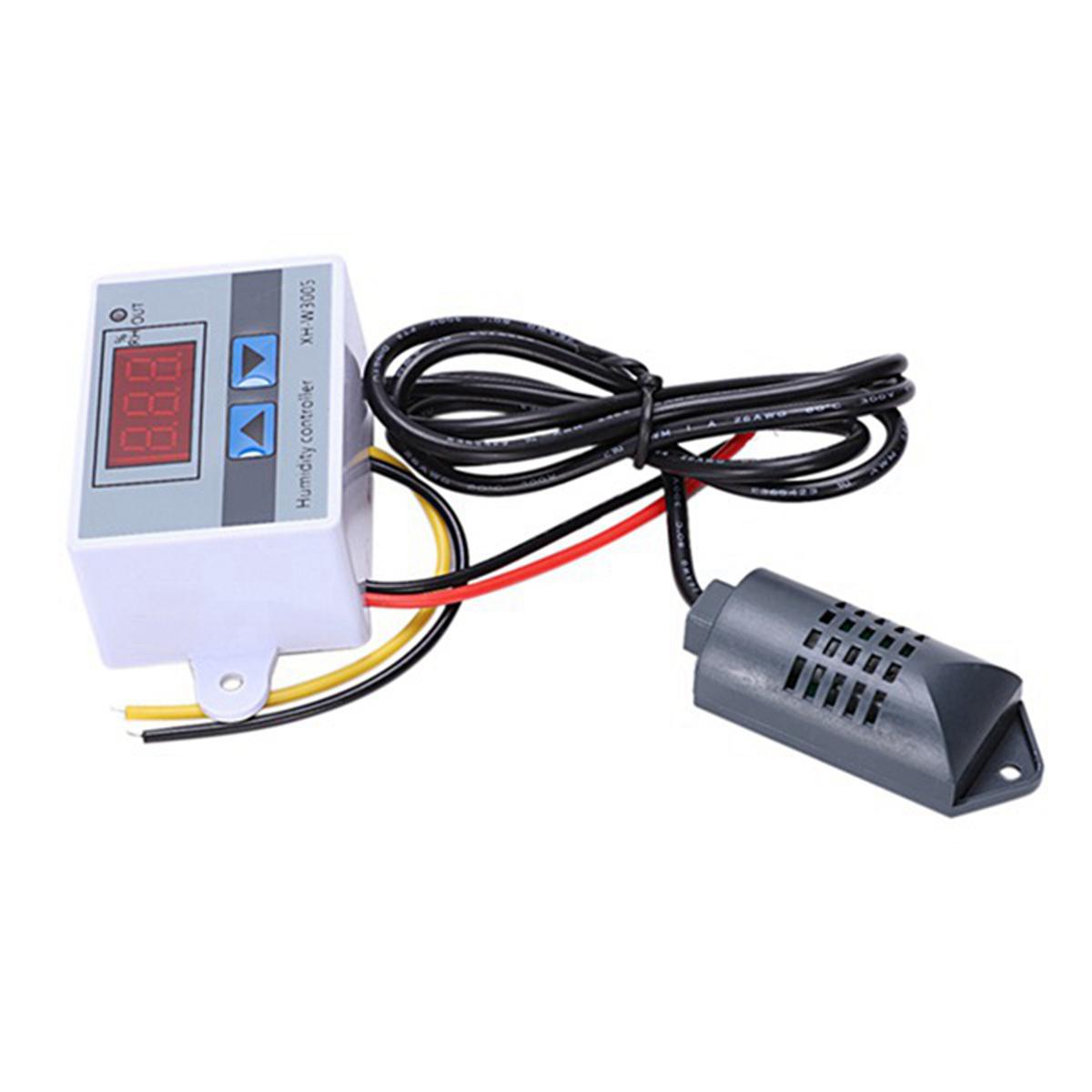 AC 110-220V 10A Digital Humidity Controller with Humidity Sensor ...