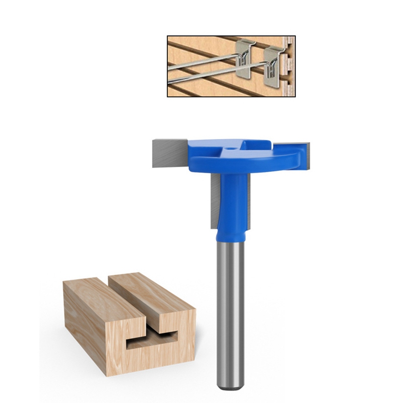 Router Bits Woodworking Milling Cutters Straight Edge T Shaped Knife ...