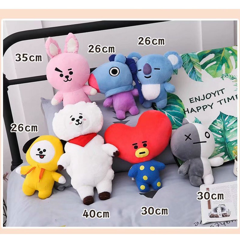 30CM KPOP BTS BT21 Plush Toy Standing Doll Gift - Hepsiburada Global
