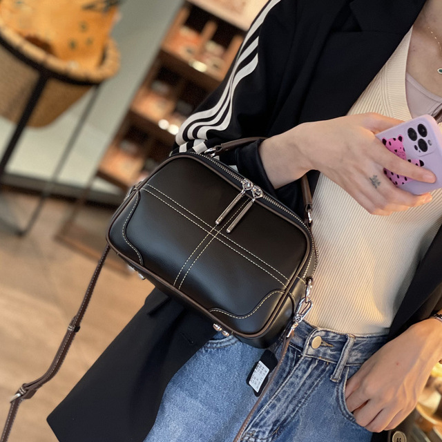 Women's Top Handle Handbags PU Leather Lady Shoulder Crossbody Bag Female Totes