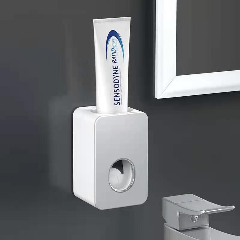 Automatic Squeeze Toothpaste Dispenser Household Wall Mounted Squeeze ...