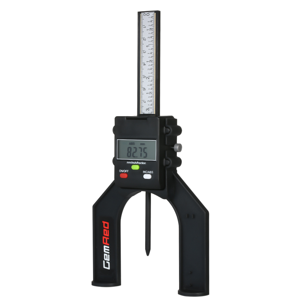 GemRed Digital Depth Gauge Depthometer Depth Indicator Height