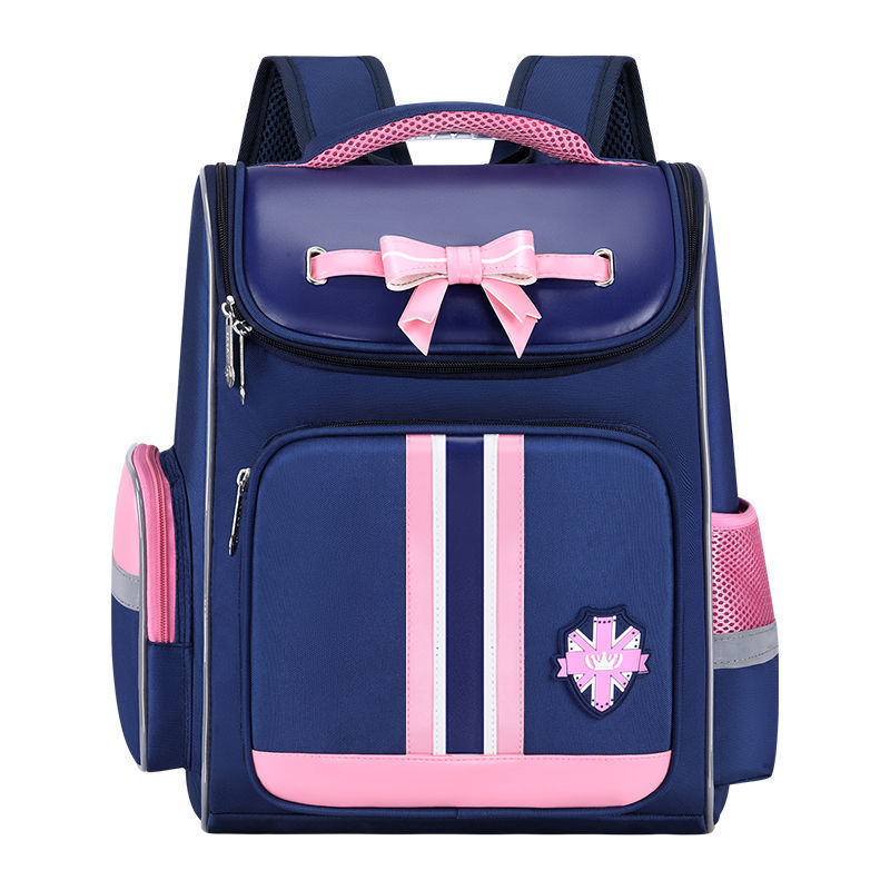 Children's backpack, fashionable spine protection and loadreducing