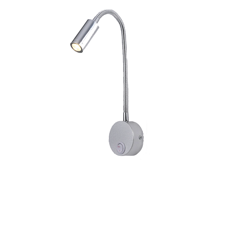 LED Flexible Bedside Warm White Light Adjustable Wall Mounted Reading