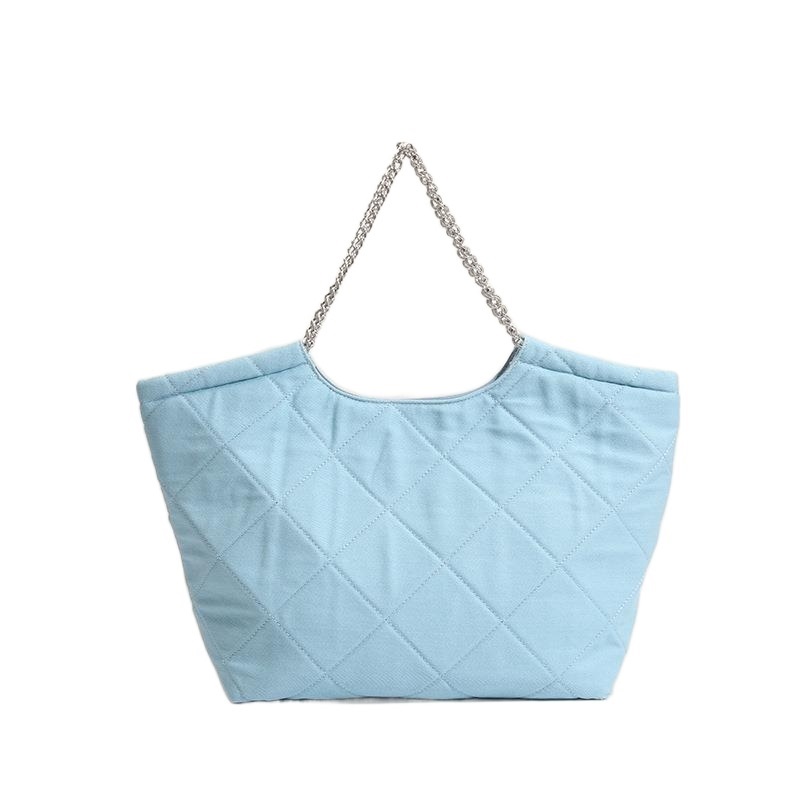 Rhombus Solid Color Handbag