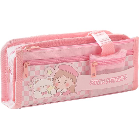 Large Capacity Multifunctional Pencil Case Storage Stationery Box Double Layer Pencil Case Large Capacity Multifunctional Pencil Case Storage Stationery Box Double Layer Pencil Case