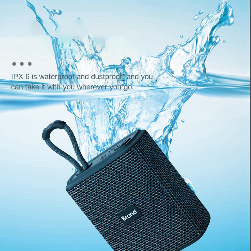 Ip X67 IPX67 Waterproof Bluetooth Speaker With Magnetic Base & RGB Lights ...