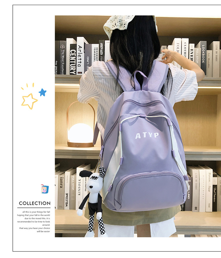 Schoolbag Women's Campus Junior High School Senior high school Student