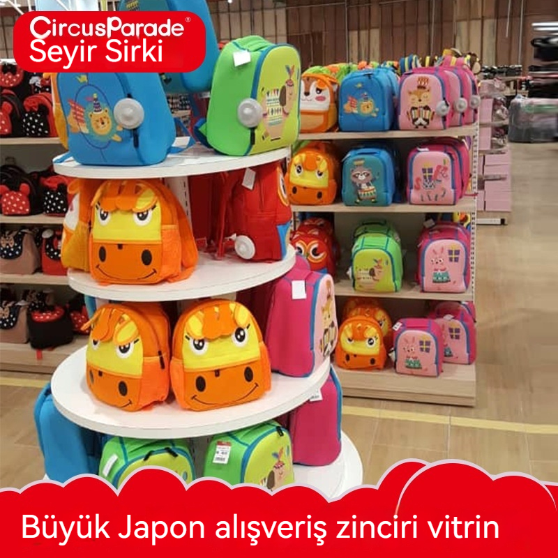 Children Cartoon Plush Backpacks Dinosaur School Bag For Kindergarten Boys Girls Baby Cute Animal Schoolbag Kids