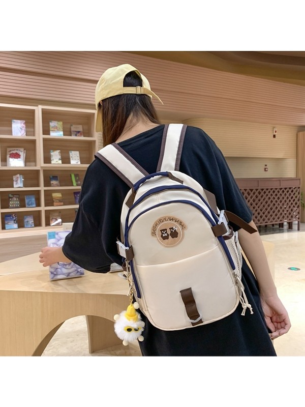 Love Home Sırt Çantası Kadın Üniversite Öğrencileri Tüm Maç Rahat