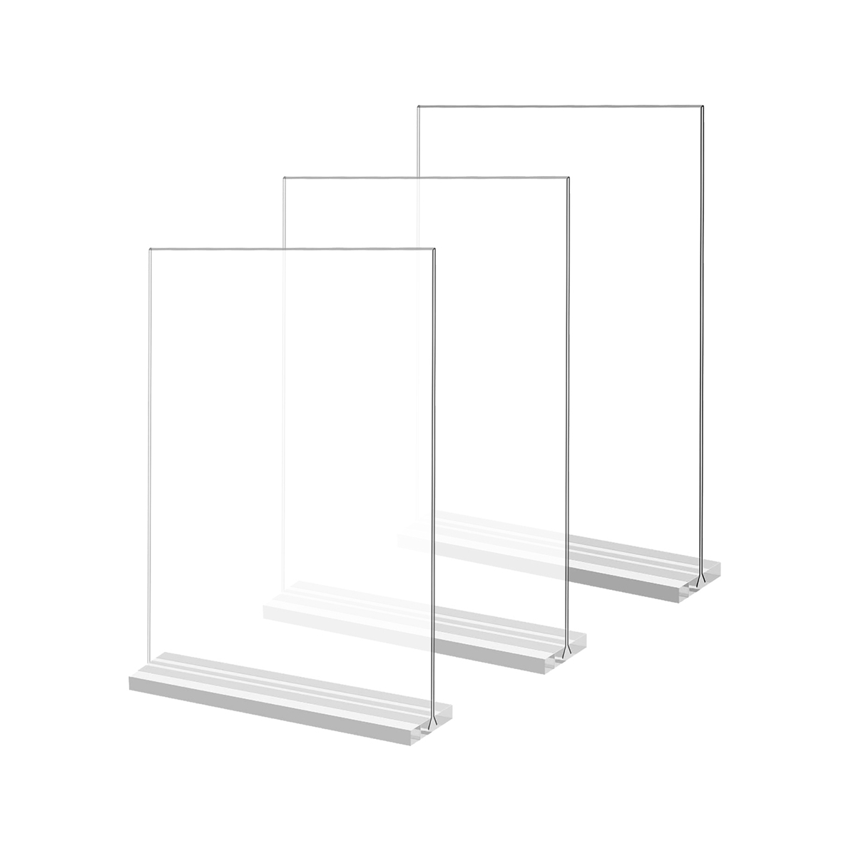 Textile Riding Gloves 2-Pack Shatterproof Acrylic Sign Holders 4x6 Inch ...