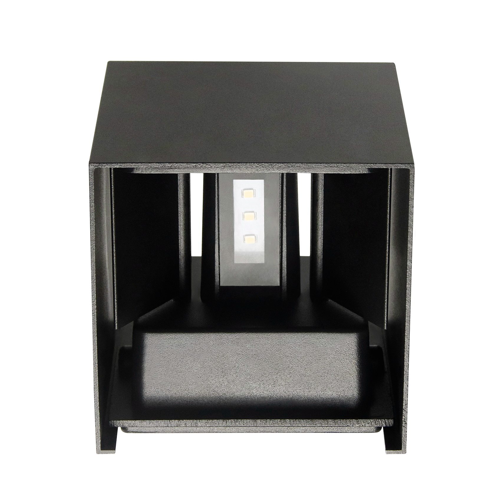 Outside Wall Lights, LED Aluminum Up Down Lights IP65 Waterproof Square ...