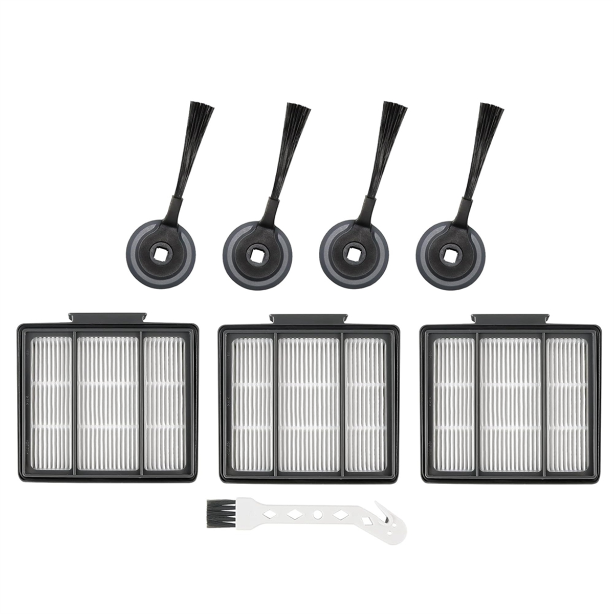 JoyBros - Piezas De Repuesto Compatibles Con Shark ION Robot R85 RV850 RV761 S86 S87 S88 R71(RV700_N) R72(RV720_N) R75(RV750_N) AV751/752/753 Accesorios De Barrido/rodillo Principal Filtro De Rodillo