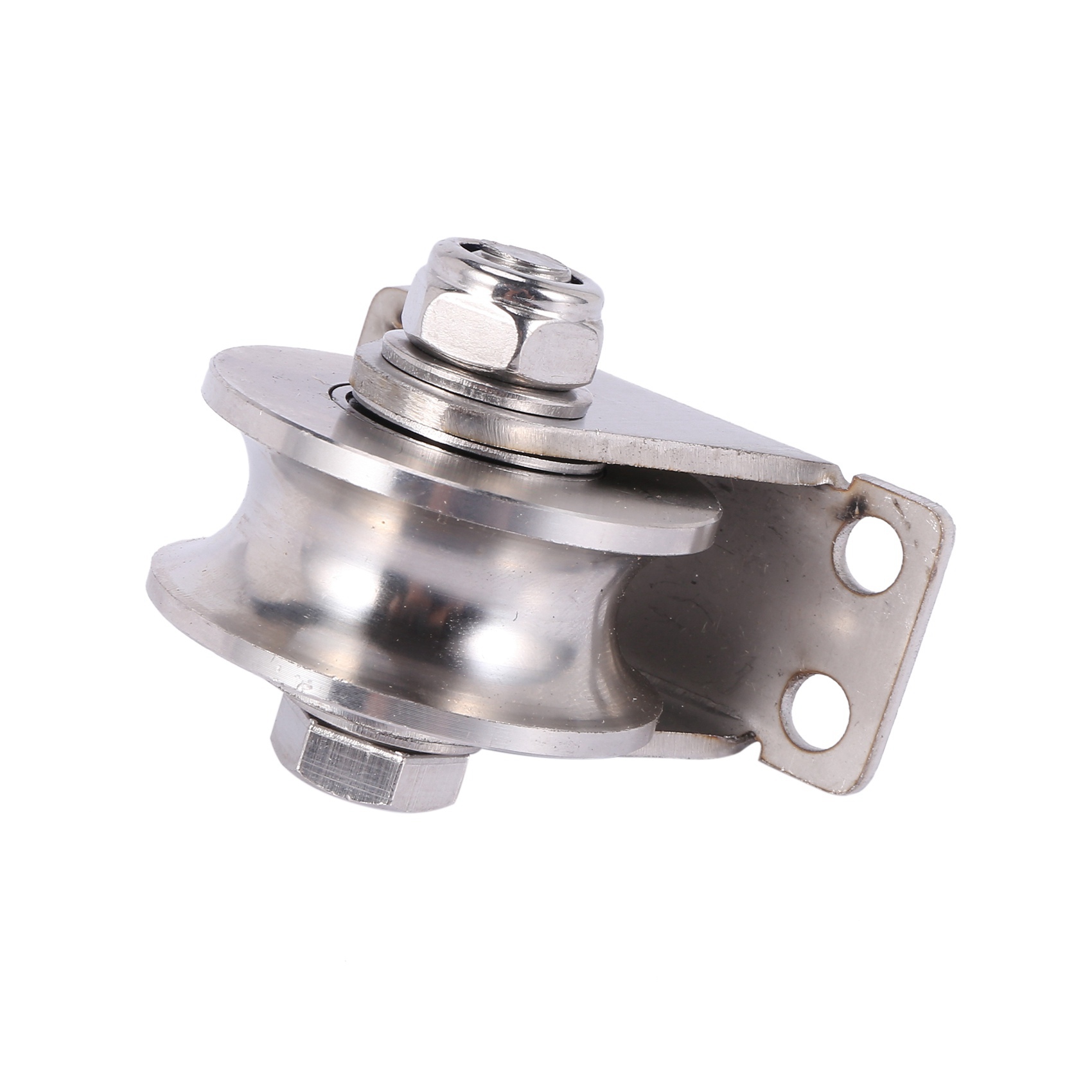 75STO-3Pack U-Type Stainless Steel Pulley Block Mute Bearings