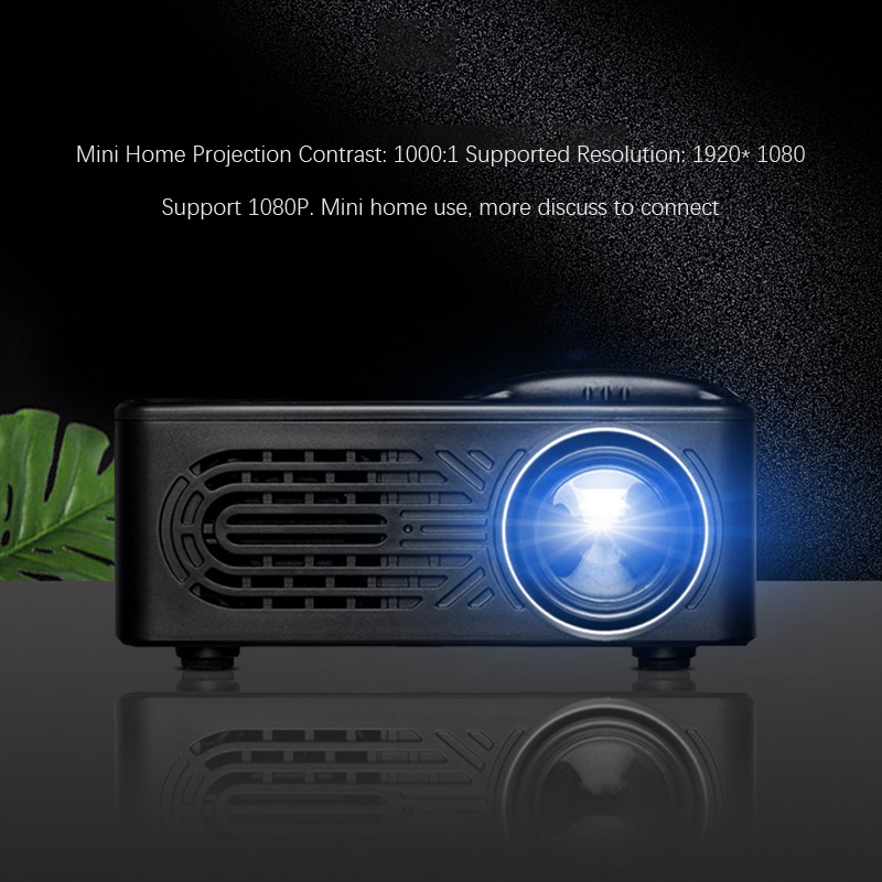 LED Projector Projector Support PC Laptop USB Stick USB SD AV Input for ...