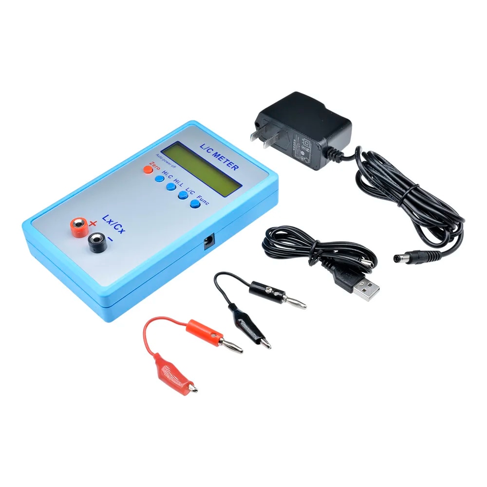 Strumento Misurazione Componenti Elettronici Tester LCR Proster - Misuratore Digitale Capacità Induttanza Resistenza Con Display LCD Proster LCR Meter - Foto 7