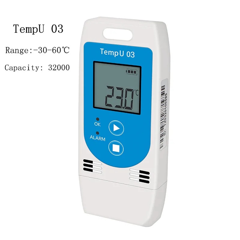 USB Temperature Humidity Data Logger With Points Recorder Capacity