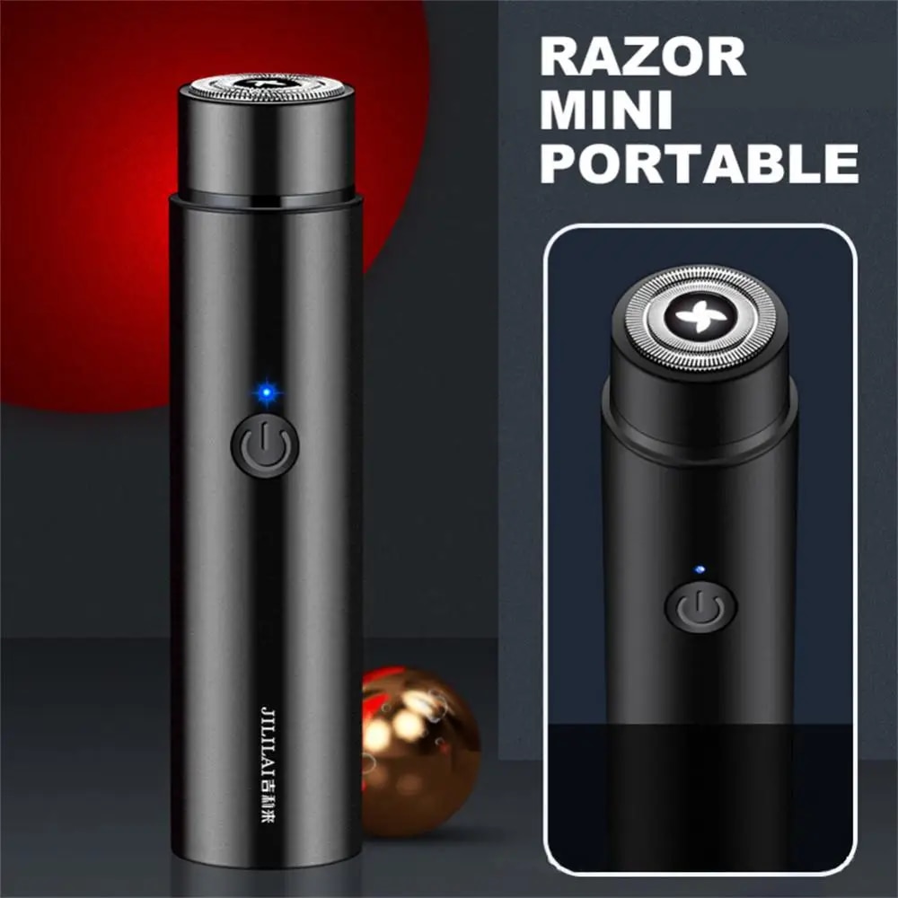 Mini Shaver Razor Usb Mini USB Electric Shaver Long-Lasting Portable Washable Car ...