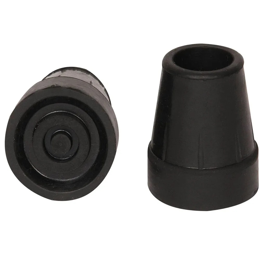 Reinforced Rubber Ferrules Pieces Replacement Cane Tips Walking Stick